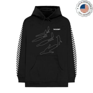 The Script Store Merch The Script Silhouette Black Hoodie