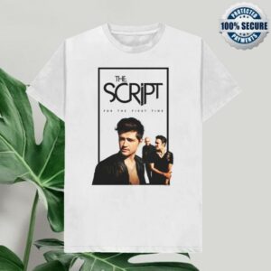 The Script Store Merch For The First Time White Tee