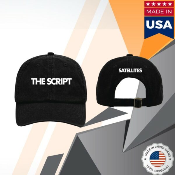 The Script Store Merch The Script Satellites Black Cap - Newest Fashion ...