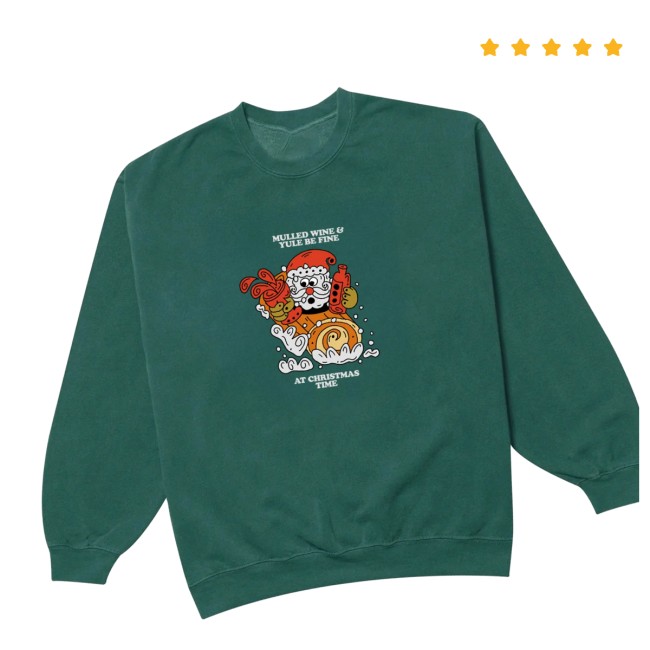 Unikclothing Store Merch Other Side Store Yule Be Fine Sweater Unikclothing Store Merch Other Side Store Yule Be Fine Sweater