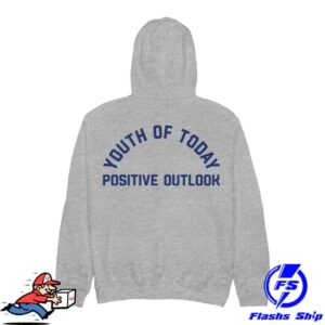 Merchnow Store Merch Youth Of Today Positive Outlook Heather Grey Pullover