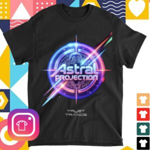 Astral Projection Store Merch Astral Projection Trust In Trance Official T-Shirt
