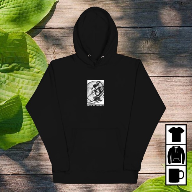 Silent Store Merch Lead By Example Whip Premium Hood Black Silent Store Merch Lead By Example Whip Premium Hood Black