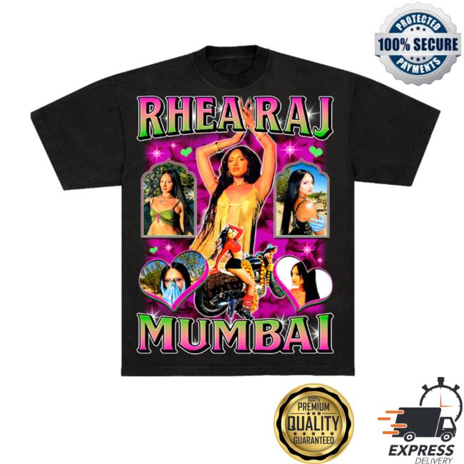 Rhea Raj Store Merch Rhea Raj X Kash Collective Mumbai Bollywood Style Tee Rhea Raj Store Merch Rhea Raj X Kash Collective Mumbai Bollywood Style Tee