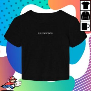 Overmono Merch Store Pure Devotion Womens Baby T-Shirt Black