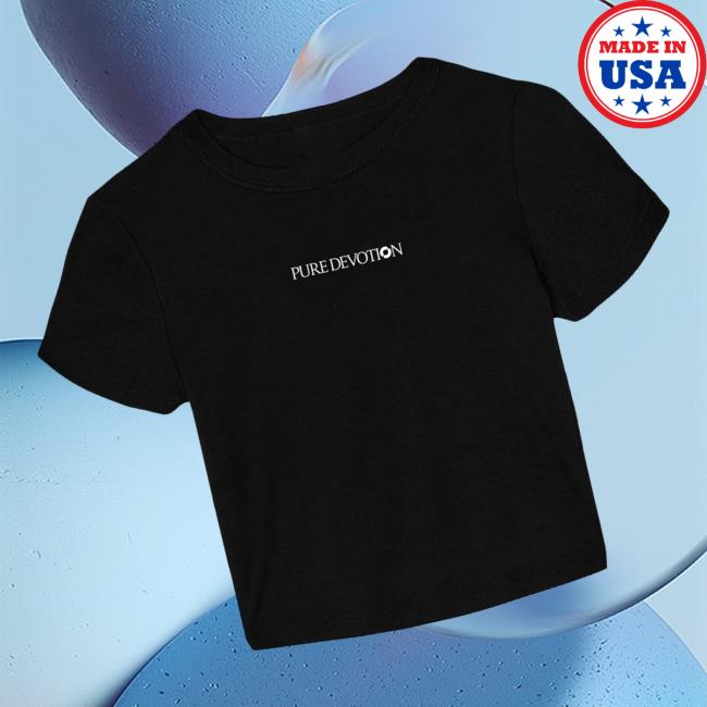 Overmono Merch Store Pure Devotion Womens Baby T-Shirt Black Overmono Merch Store Pure Devotion Womens Baby T-Shirt Black