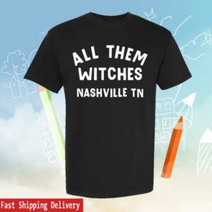 All Them Witches Merch Store Black Atw Nash Tee