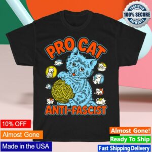 Boss Dog Art Store Merch Pro Cat Black Tee