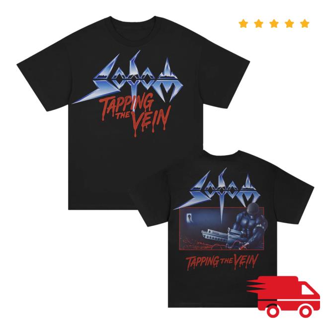 Sodom Band Merch Store Tapping The Vein T-Shirt Sodom Band Merch Store Tapping The Vein T-Shirt
