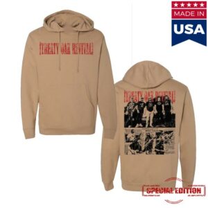 Treatyoakrevival Merch Store Newspaper Hoodie