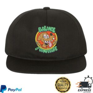 Balance And Composure Merch Store Dog Snapback Hat
