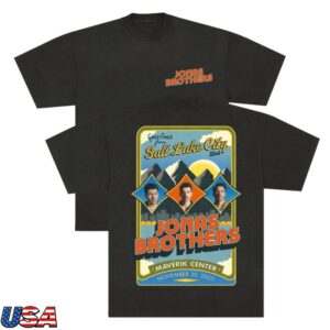 Jonas Brothers Store Merch Greetings Salt Lake City Utah Maverik Center Shirt