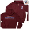 kenny island creek oysters store merch island creek burgundy shell game zip up hoodiepsde