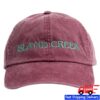 kenny island creek oysters store merch island creek burgundy dyed dad hat