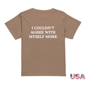 Wit Girl By Mads Mitch Store Merch Agree Fitted Tee