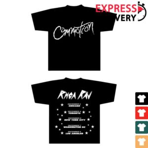 Rhea Raj Merch Store Commotion T-Shirt