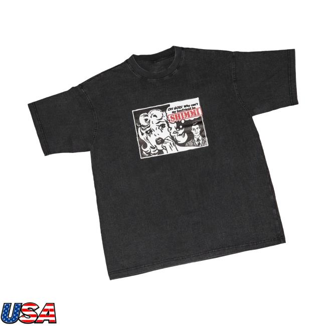 Shimmi Merch Store Boyfriend Washed Tee Shimmi Merch Store Boyfriend Washed Tee