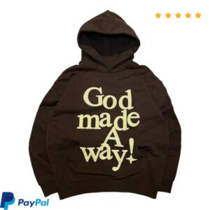 Whatuprg Merch Store God Made A Way Hoodie Brown