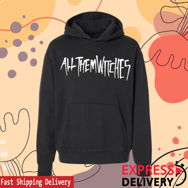 All Them Witches Store Merch Reaper Black Hoodie All Them Witches Store Merch Reaper Black Hoodie