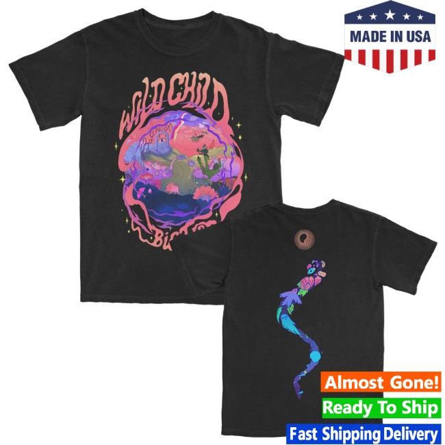 Big Wild Music Store Merch Big Wild Universe 2025 Tour Black T-Shirt Big Wild Music Store Merch Big Wild Universe 2025 Tour Black T-Shirt