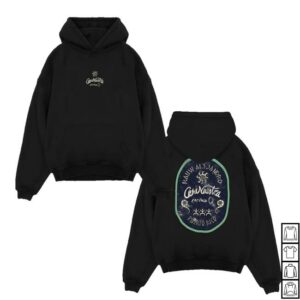Rauwalejandro Store Merch Cresta Hoodie Black
