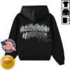 kenny Hallucina Merch Store Black Chrome Hoodiea