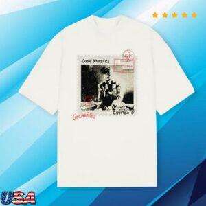 Rauw Alejandro Merch Store Estampilla Tee Offwhite