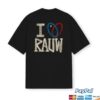 kenny Rauw Alejandro Merch Store I Heart Rauw Tee Blacka