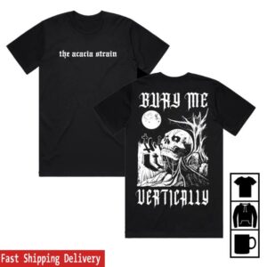 Youaresafefromgodhere Merch Store Bury Me Vertically Shirt