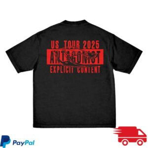 Playboi Carti Store Merch Antagonist Tour 2.0 Star T-Shirt