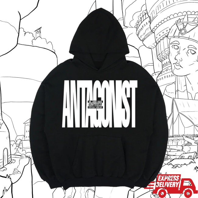 Playboi Carti Store Merch Antagonist Tour 2.0 Black Hoodie Playboi Carti Store Merch Antagonist Tour 2.0 Black Hoodie