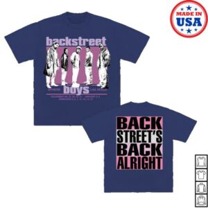 Backstreet Boys Store Merch Backstreet’s Back Into The Millennium Tee
