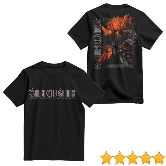 Flail Records Store Merch Bridge City Sinners Break The Chain Shirt Flail Records Store Merch Bridge City Sinners Break The Chain Shirt