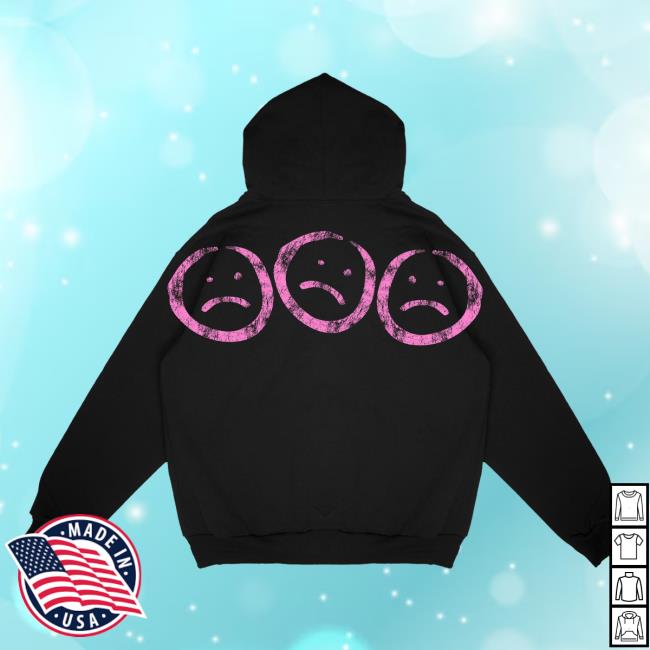 Sad Boyz Merch Store Sad Boyz Frown Pullover Black Sad Boyz Merch Store Sad Boyz Frown Pullover Black