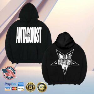 Playboi Carti Merch Store Antagonist Tour 2.0 Black Hoodie