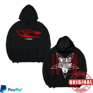 Playboi Carti Merch Store Antagonist Tour Red Dagger Hoodie