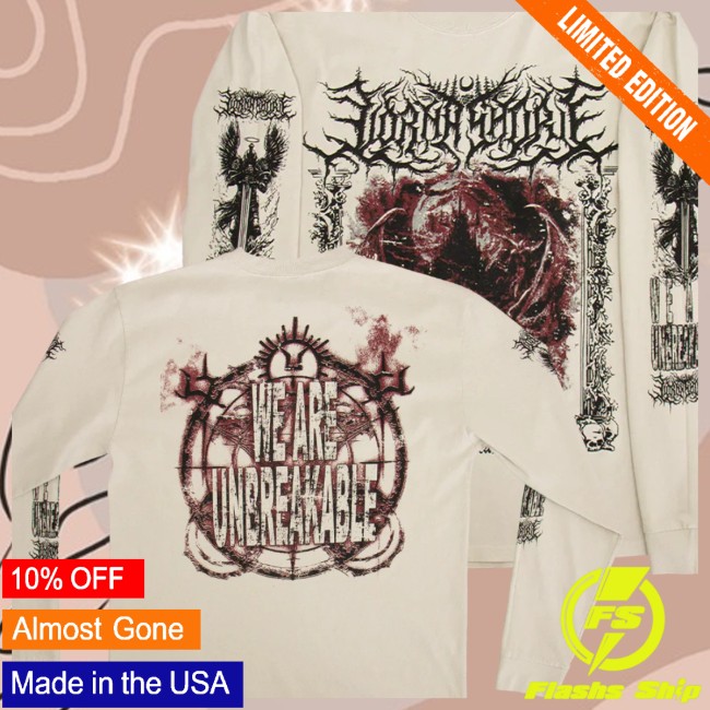 Lorna Shore Store Merch Lorna Shore Unbreakable Long Sleeve Shirt Lorna Shore Store Merch Lorna Shore Unbreakable Long Sleeve Shirt