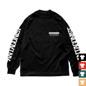 Playboi Carti Merch Store Antagonist 2.0 00 Black Long Sleeve