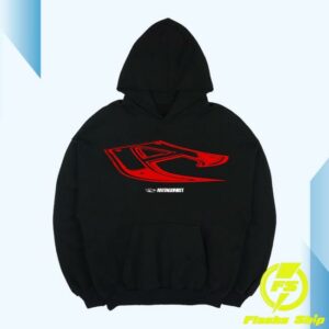 Playboi Carti Merch Store Antagonist Tour Red Dagger Hoodie