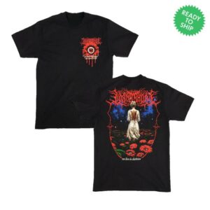 Lorna Shore Band Merch Store Darkness Flower Shirt