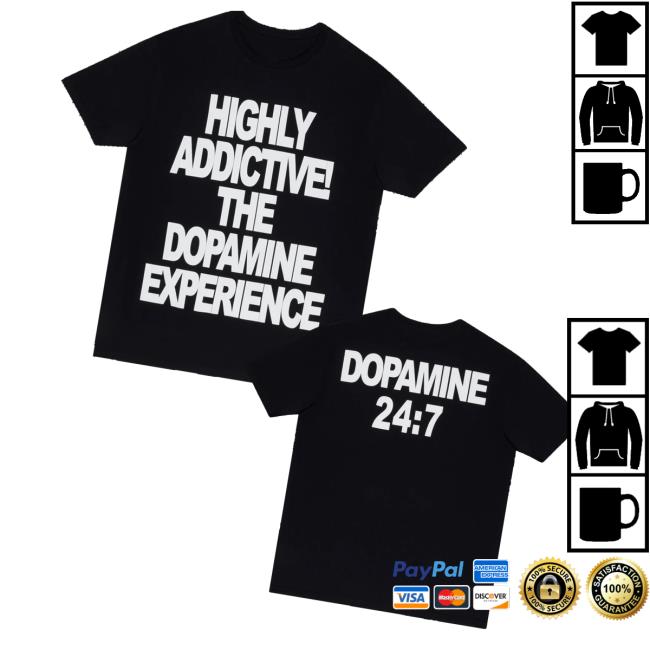 Lil Tecca Merch Store Dopamine 24:7 Tee Lil Tecca Merch Store Dopamine 24:7 Tee