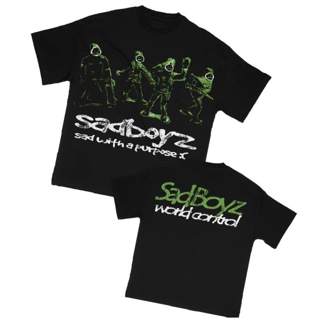 Sad Boyz Merch Store Sad Boyz Sad With Purpose Tee Sad Boyz Merch Store Sad Boyz Sad With Purpose Tee