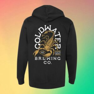 Goldwater Brewing Store Merch Premium Hoodie Scorpion