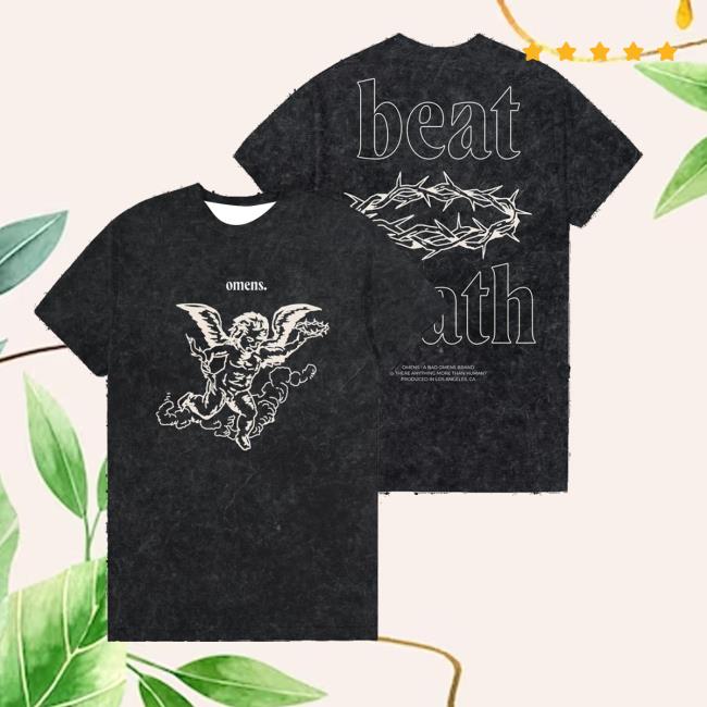 Bad Omens Merch Store Beat Death Acid Wash Tee Bad Omens Merch Store Beat Death Acid Wash Tee