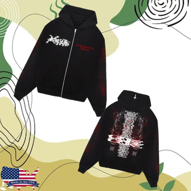 Antagonist Merch Store Xtagonist Tour Zip Hoodie Antagonist Merch Store Xtagonist Tour Zip Hoodie
