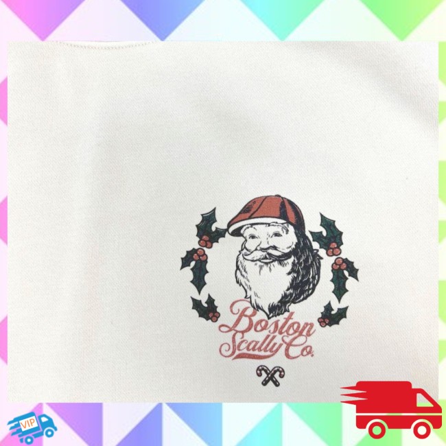 Boston Scally Store Merch The Kringle Ivory Crewneck Boston Scally Store Merch The Kringle Ivory Crewneck