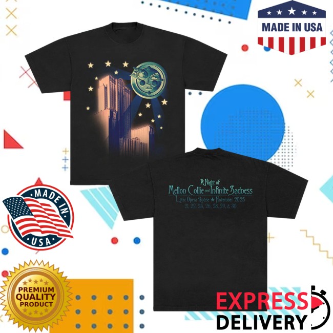 The Smashing Pumpkins Store Merch A Night Of Mellon Collie And Infinite Sadness Lyric Opera House November 2025 Shirt Shirt The Smashing Pumpkins Store Merch A Night Of Mellon Collie And Infinite Sadness Lyric Opera House November 2025 Shirt Shirt