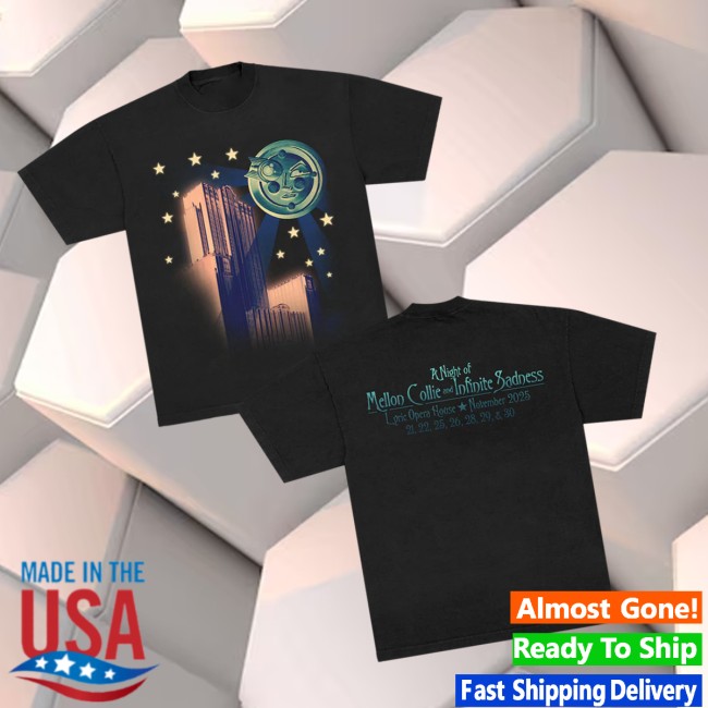 The Smashing Pumpkins Store Merch A Night Of Mellon Collie And Infinite Sadness Lyric Opera House November 2025 Shirt Shirt The Smashing Pumpkins Store Merch A Night Of Mellon Collie And Infinite Sadness Lyric Opera House November 2025 Shirt Shirt