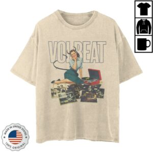 Volbeat Merch Store Discography Tee