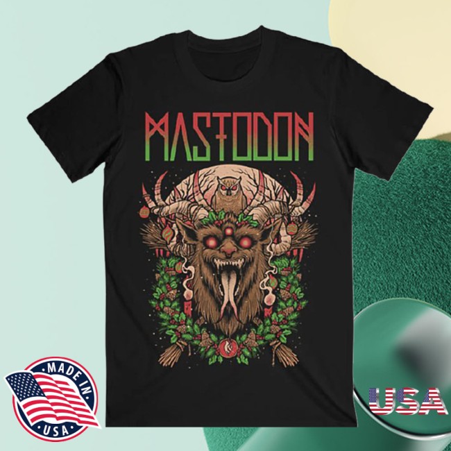 Mastodon Store Merch Festivus Krampus Shirt Mastodon Store Merch Festivus Krampus Shirt